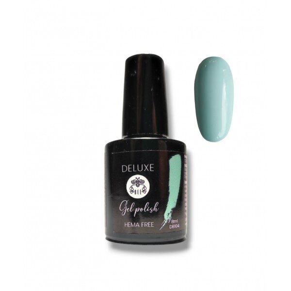 104 DELUXE HEMA Free gel polish, 8ml. 104 DELUXE HEMA Free gel polish, 8ml.