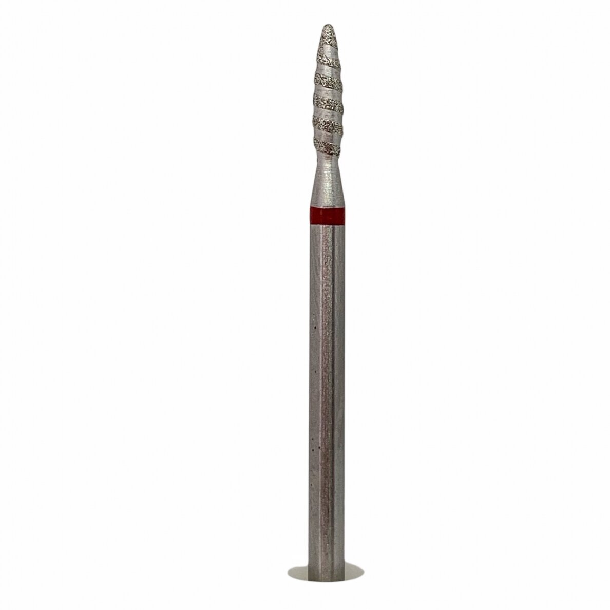 2.1MM DEIMANTINIS LIEPSNELĖS FORMOS ANTGALIS TORNADAS (UŽAPVALINTU GALIUKU)