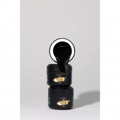 BLACK GEL PAINT 5ml. 1