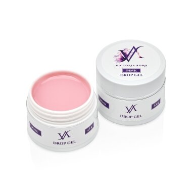 Drop pink gel