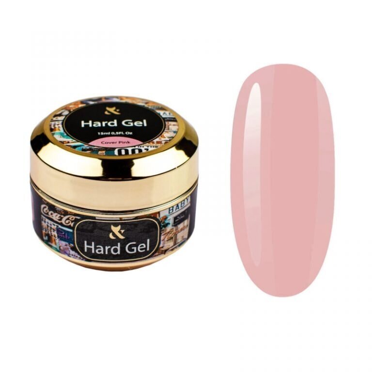 F.O.X Hard Gel Cover Pink 15ml.