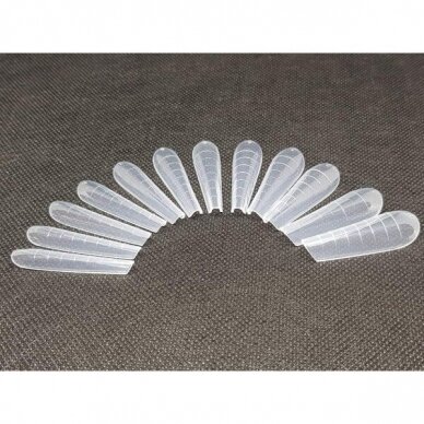 Full Cover Dual Tips Almond Shape/ Pilno dengimo migdolo formos viršutinės formelės Full Cover Dual Tips Almond Shape/ Pilno dengimo migdolo formos viršutinės formelės