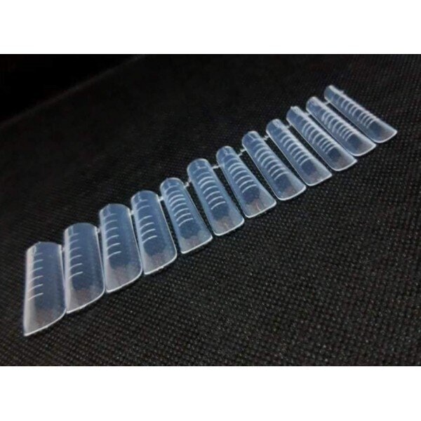 Full Cover Dual Tips/ Pilno dengimo kvadrato formos viršutinės formelės 1 Full Cover Dual Tips/ Pilno dengimo kvadrato formos viršutinės formelės 1