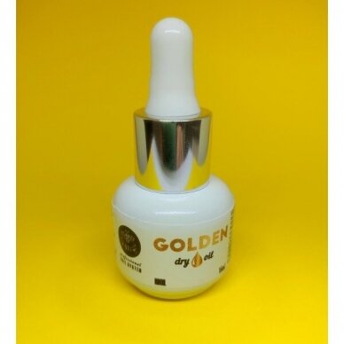 GOLDEN Dry Oil 15ml - Sausas rankų ir nagų odelių aliejus 15ml GOLDEN Dry Oil 15ml - Sausas rankų ir nagų odelių aliejus 15ml