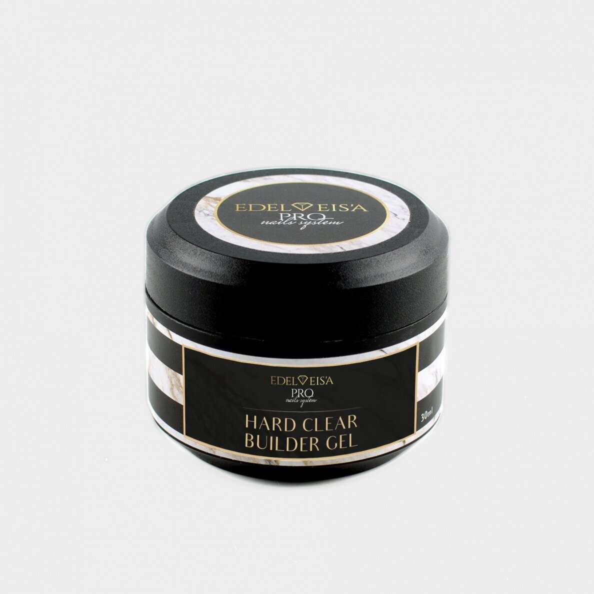 HARD CLEAR statybinis \ bazinis gelis 30ML.