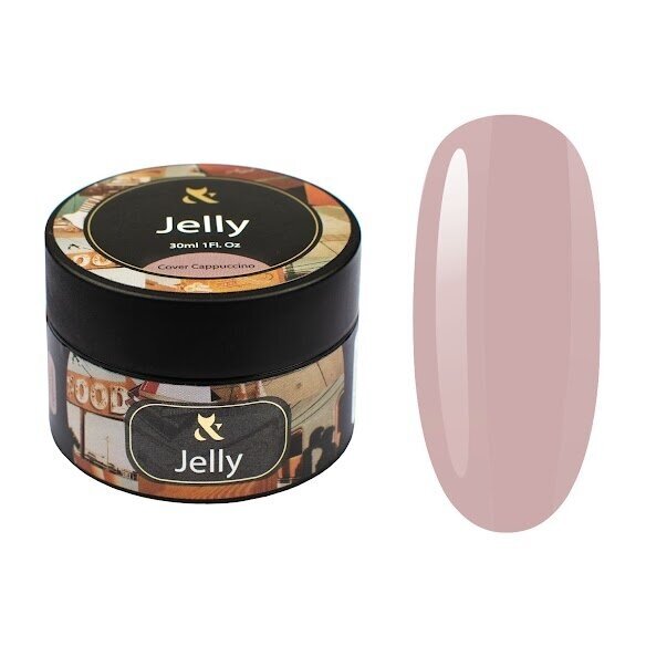 Jelly Cover Cappuccino 30ml.