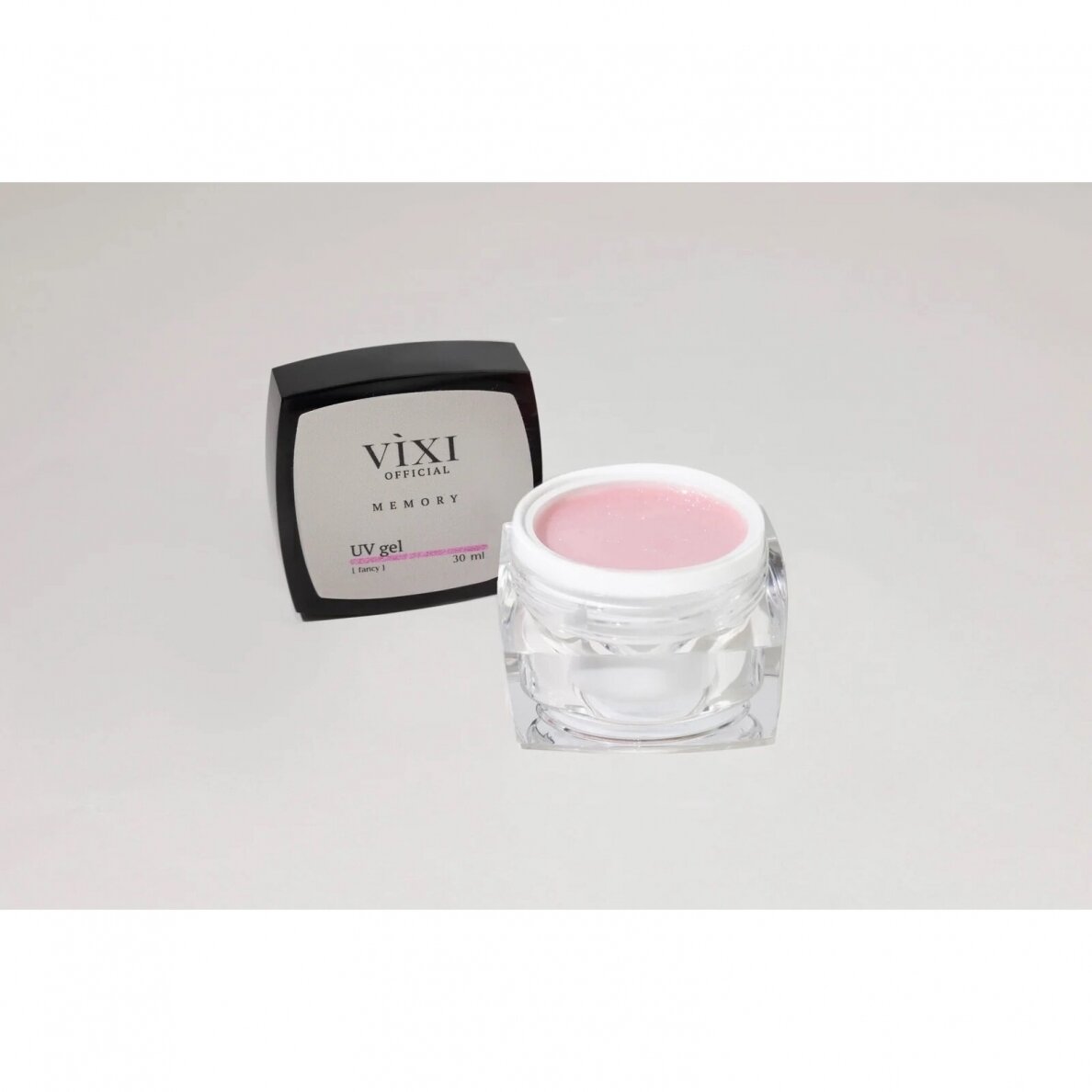 MEMORY GELIS – FANCY (rausvas su blizgučiu) 30ML. MEMORY GELIS – FANCY (rausvas su blizgučiu) 30ML.