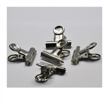 Metaliniai spaustukai 31mm (5vnt)