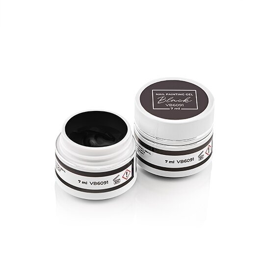 PAINT GEL BLACK 7ml.