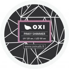 Pinky Shimmer Rubber base 15 ml.