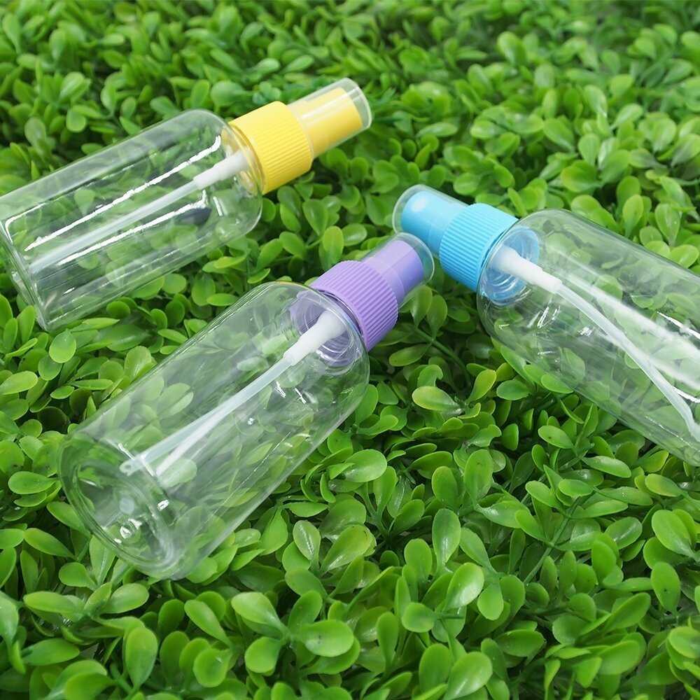 Plastikinis buteliukas su purškikliu 150 ml.