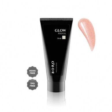 Polygel glow