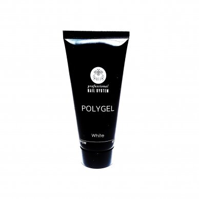 Polygel White 50ml. Polygel White 50ml.