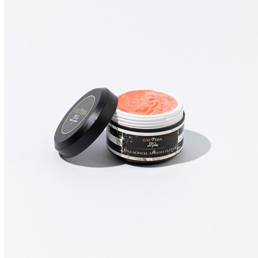 Poly-acrygelis APRICOT GLITTER 50ML.