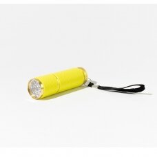 Prožektoriukas UV/LED (geltonos spalvos)