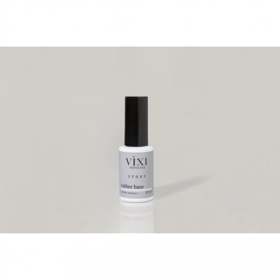 RUBBER BAZĖ GELINIAM LAKAVIMUI – DOCTOR CHOOSE (SKAIDRI) 10ML.