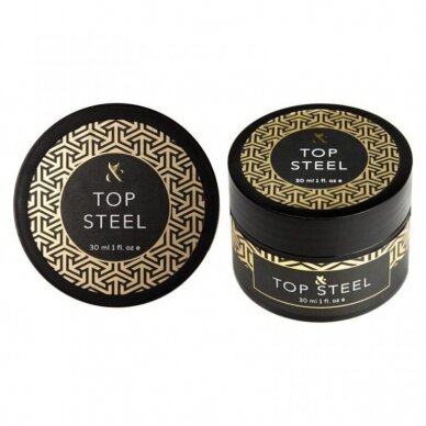“TOP STEEL” topas be lipnaus sluoksnio 30ml. “TOP STEEL” topas be lipnaus sluoksnio 30ml.